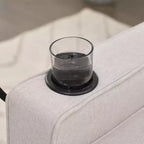 Divano a L convertibile HYLEORY con letto estraibile, divano letto con chaise longue reversibile per soggiorno, appartamento, camera da letto, ufficio