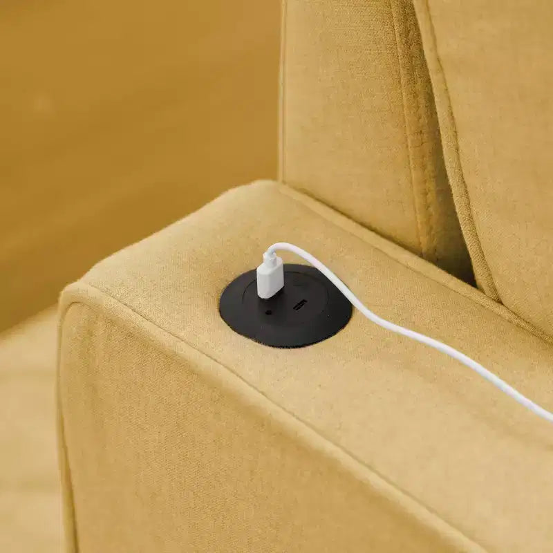 Divano a L convertibile HYLEORY con letto estraibile, divano letto con chaise longue reversibile per soggiorno, appartamento, camera da letto, ufficio