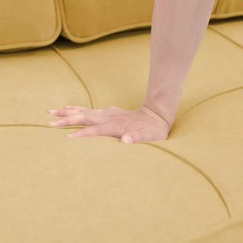 Divano a L convertibile HYLEORY con letto estraibile, divano letto con chaise longue reversibile per soggiorno, appartamento, camera da letto, ufficio