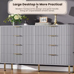 Cassettiera a 8 cassetti per camera da letto, comò moderno in legno largo 55, design anti-ribaltamento, robusto organizzatore per soggiorno, ingresso, cameretta dei bambini