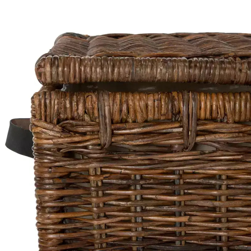 Baule portaoggetti in vimini da 35