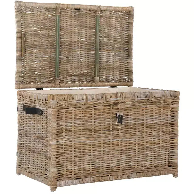 Baule portaoggetti in vimini da 35