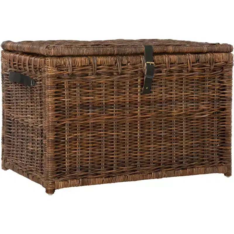 Baule portaoggetti in vimini da 35
