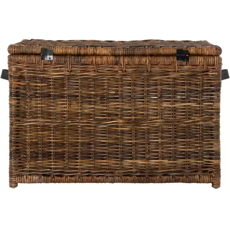 Baule portaoggetti in vimini da 35
