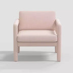 Poltrona d'accento scultorea completamente imbottita - Threshold™